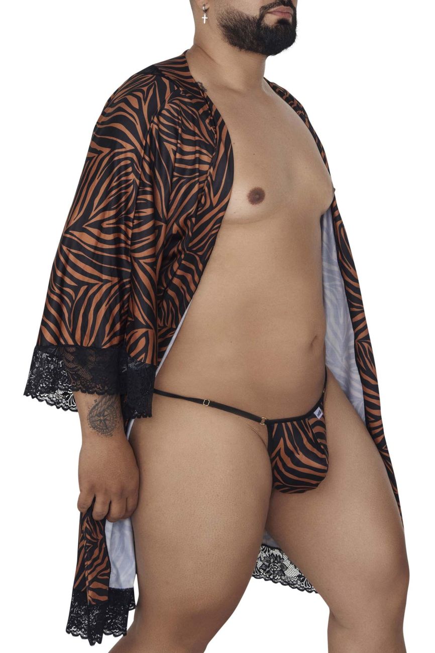 CandyMan 99700X Robe Thong Two Piece Set – IkonicStudios