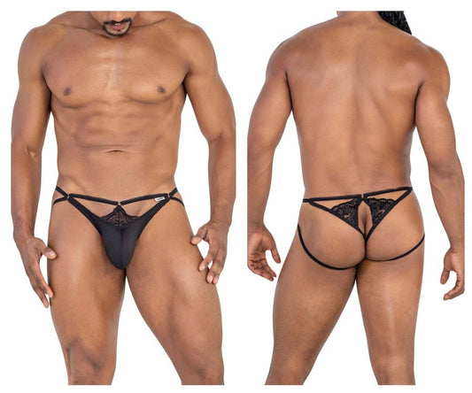 CandyMan 99770 Lace Jock Thongs-0