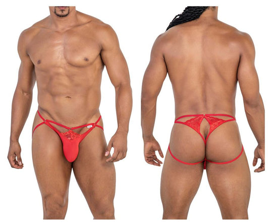 CandyMan 99770 Lace Jock Thongs-1