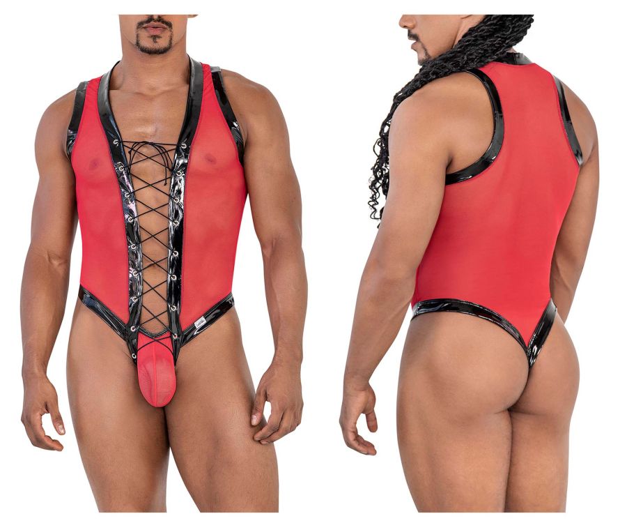 CandyMan 99774 Gladiator Bodysuit-1