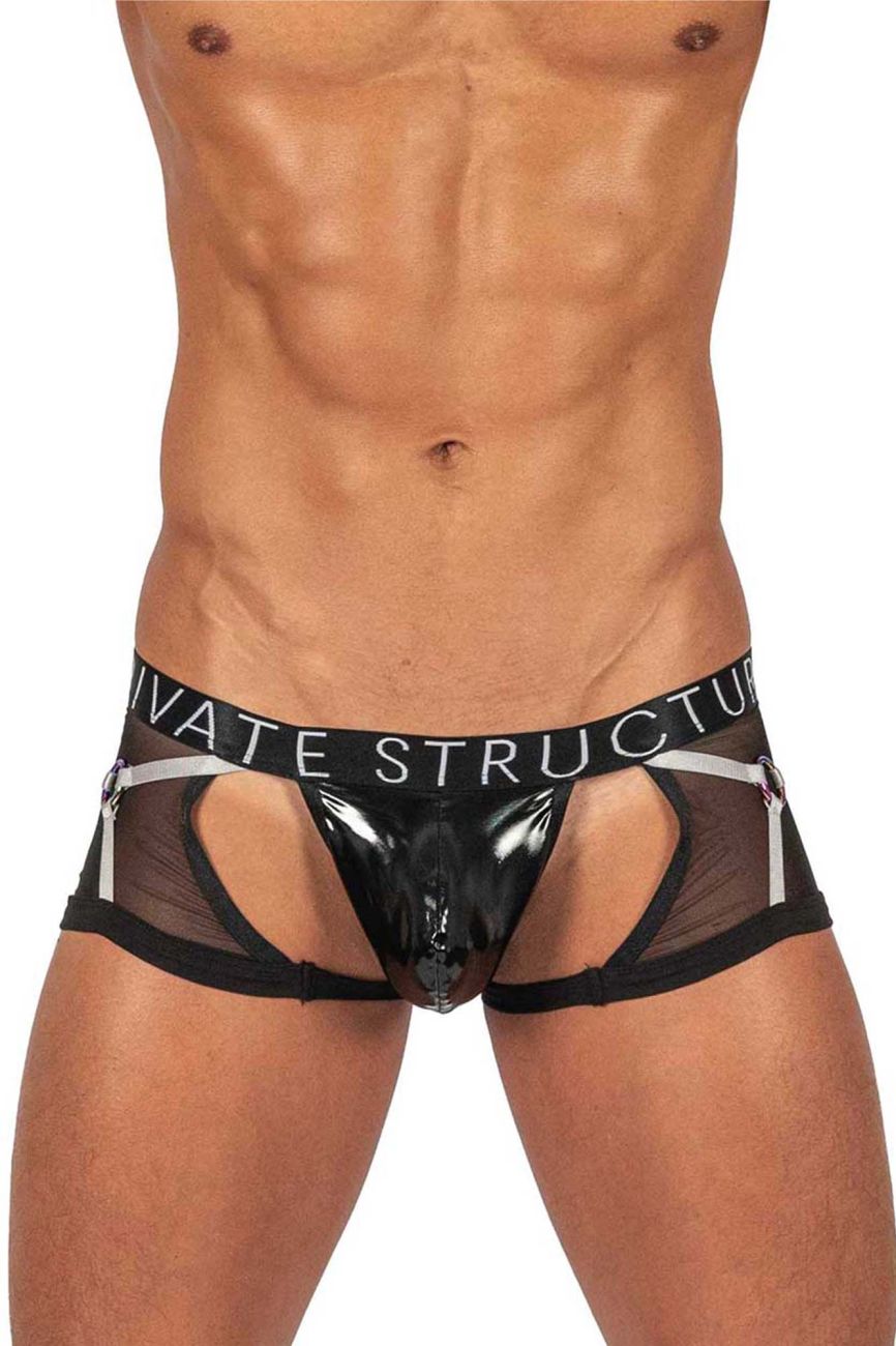 Private Structure LCUT4417 Alpha Low Waist Harness Trunks