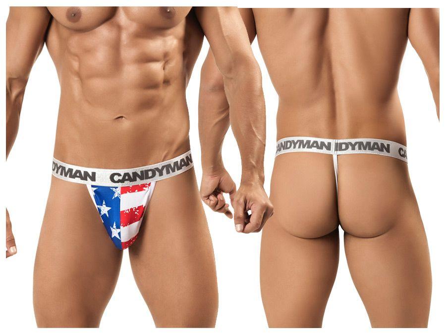 CandyMan 99154 Patriotic Thong - IkonicStudios