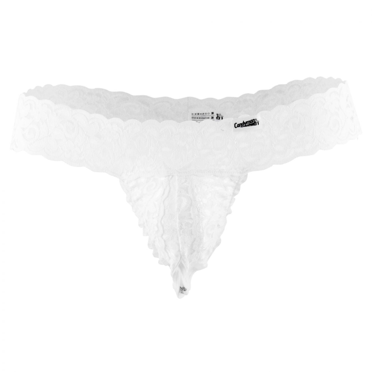 CandyMan 99315X  Peek a Boo Lace Thongs