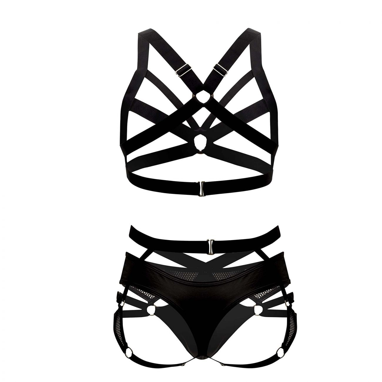 CandyMan 99546X Harness-Thongs Outfit