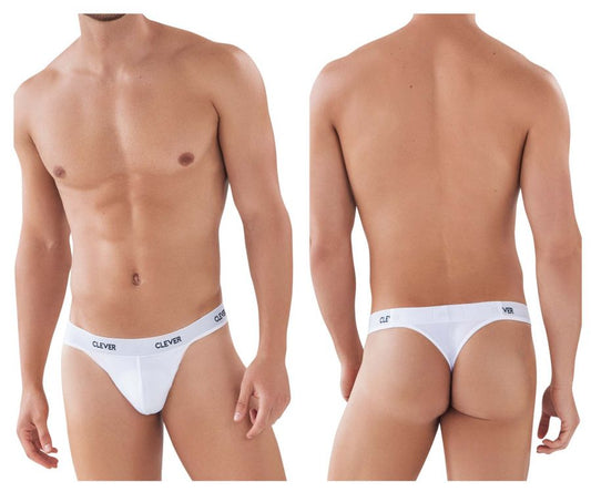 Clever Moda Thong Latin Lust Men's Underwear, Black