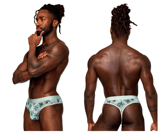 Male Power SMS-012 Sheer Prints Thong-0